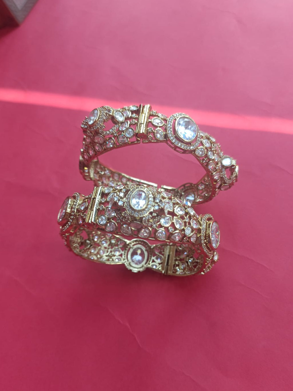 Moissanite Stone Bangles VNHN260