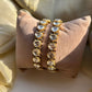 Yellow Polki Pan Bangles VNHN266