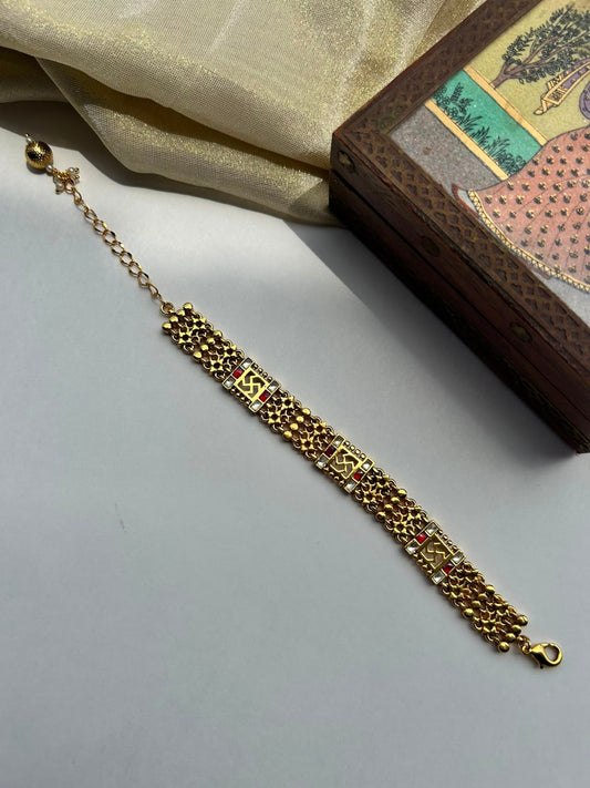 Sathiya Jadau Bracelet VNHN272