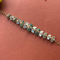 Pastel Green Moissanite Bracelet VNHN292
