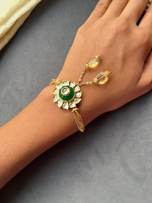 Polki Rakhi Bracelet VNHN303