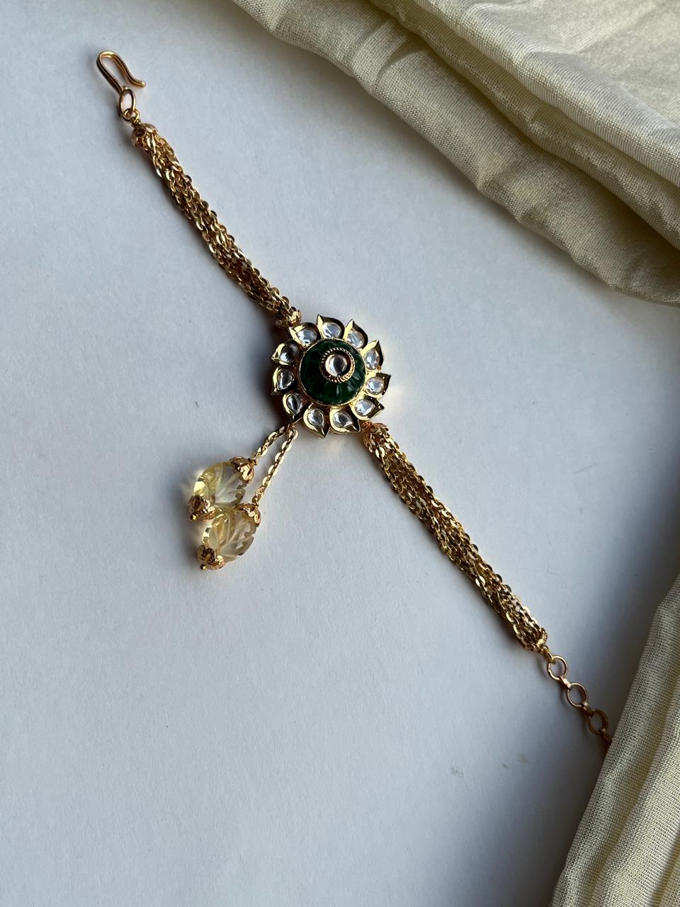 Polki Rakhi Bracelet VNHN303