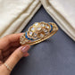 Royal Blue Polki Bracelet VNHN304