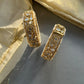 Gold Plated Polki Pearl Bangles VNHN307