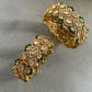 Statment Polki Green Bangles VNHN308