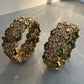 Statment Polki Green Bangles VNHN308