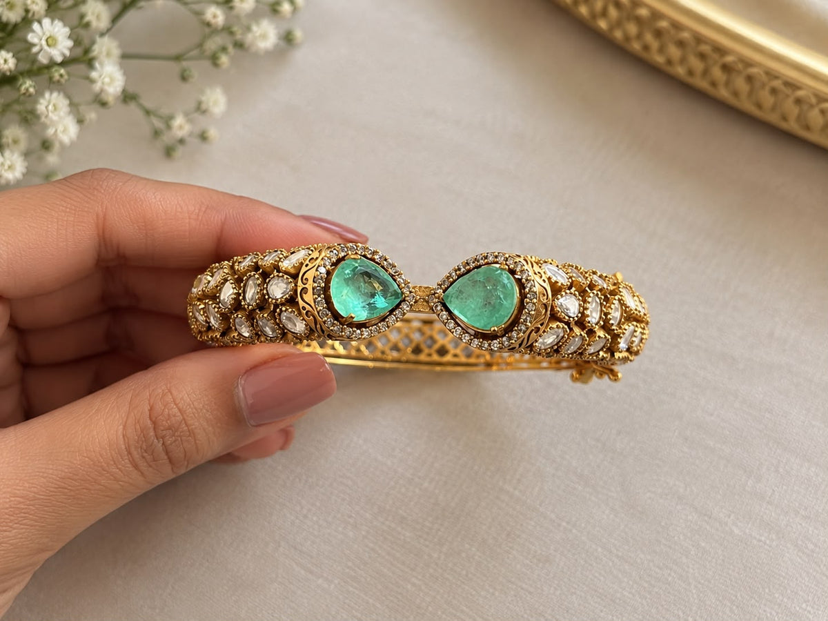 Pan Emerald Polki Bracelet VNHN311