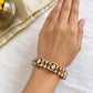 Ruby Moissanite Gajra Bracelet VNHN322