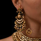 White Jadau Necklace Set - VNN001