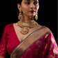 White Jadau Necklace Set - VNN001