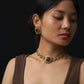 Red Stone Polki Choker Set - VNN022