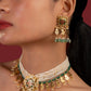 Pearl Multi Jadau Choker Set - VNN060