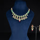 Green Jal Jadau Necklace Set- VNN083