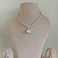 Trilliant Stone Pendant Diamond  Set- VNN193