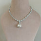Trilliant Stone Pendant Diamond  Set- VNN193