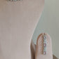 Light Pink Diamond Necklace Set- VNN205