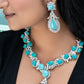 Firoza Diamond Necklace Set -VNN206