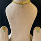 Multi Colour Hanging Necklace Set VNN291