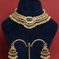 Green Stone Multi Jadau Necklace Set VNN294