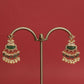 Green Stone Multi Jadau Necklace Set VNN294