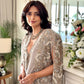 Double Layered Green Polki Set VNN327