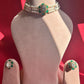 Green Stone Polki Set VNN387