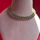 Rubi & Green Polki Neacklace Set VNN395