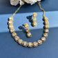 Single Line Polki Necklace Set VNN399