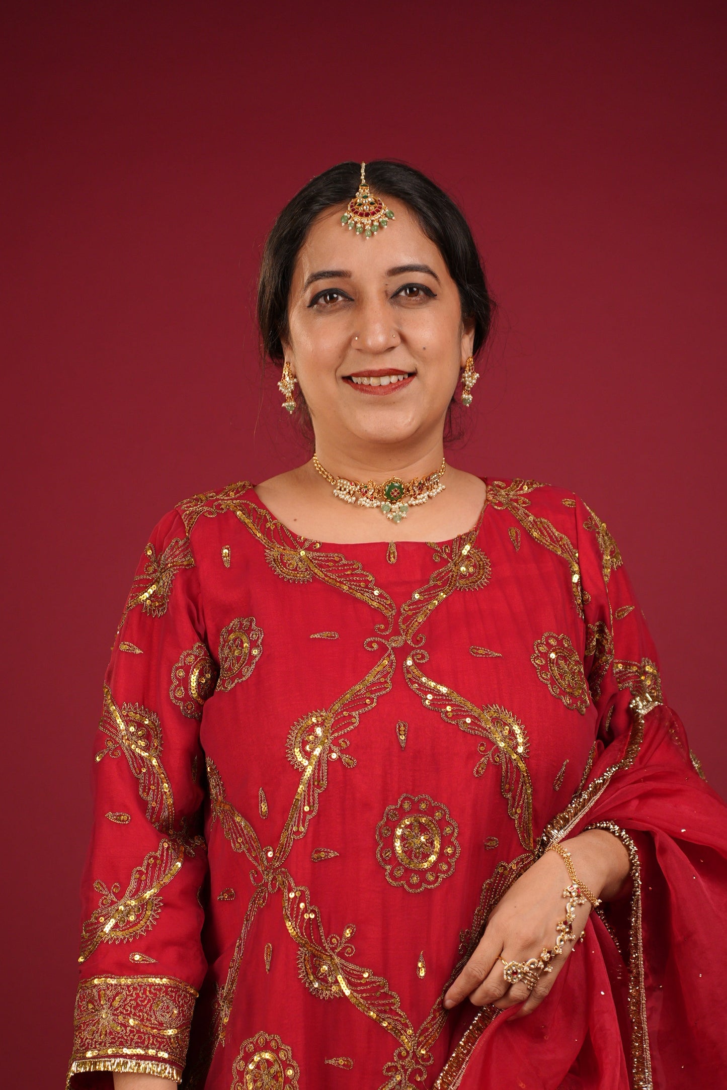 Heritage Elephant Jadau Chokar Set VNN418
