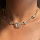Victorian Yellow Polki Necklace Set VNN484