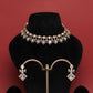 White Polki Necklace Set VNN487