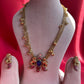 Cosa Nostra Antique Lion Stone Chain Set VNN503