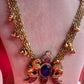 Cosa Nostra Antique Lion Stone Chain Set VNN503