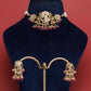 Peacock Rubi Kharbuja Drop Necklace Set VNN515