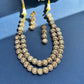Double Layered Polki Necklace Set VNN526