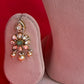 Mint Green Pearl Moissanite Necklace Set VNN528