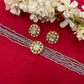 Purple Moissanite Chokar Set VNN543