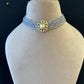 Purple Moissanite Chokar Set VNN543