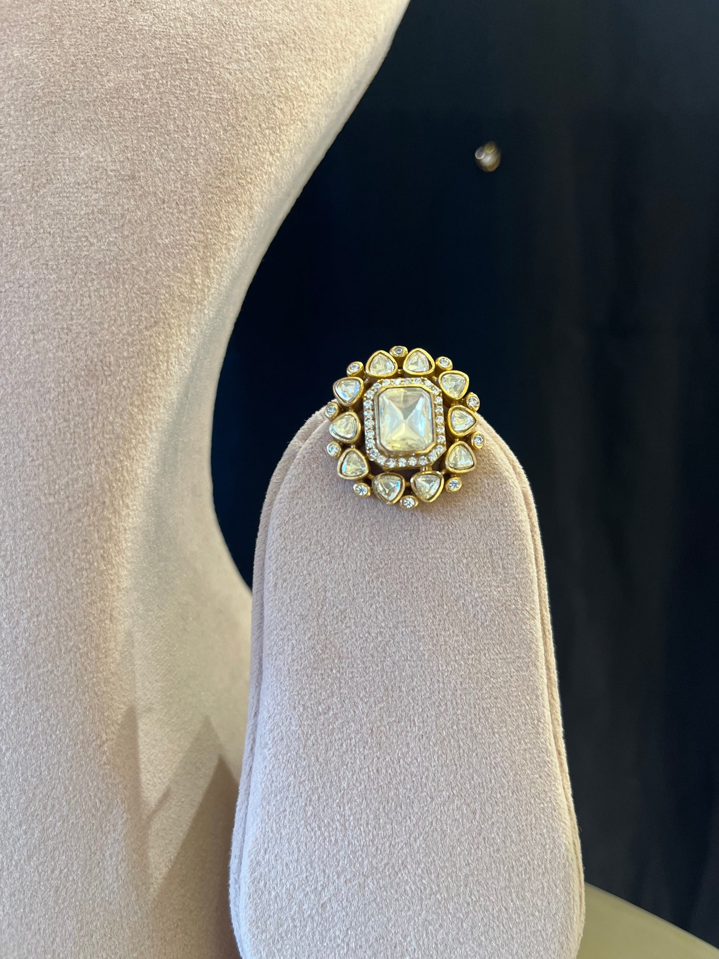 Purple Moissanite Chokar Set VNN543