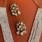 Pearl Yellow Polki Chokar Set VNN555