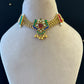 Multi Strand Colour Chain Chokar Set VNN559