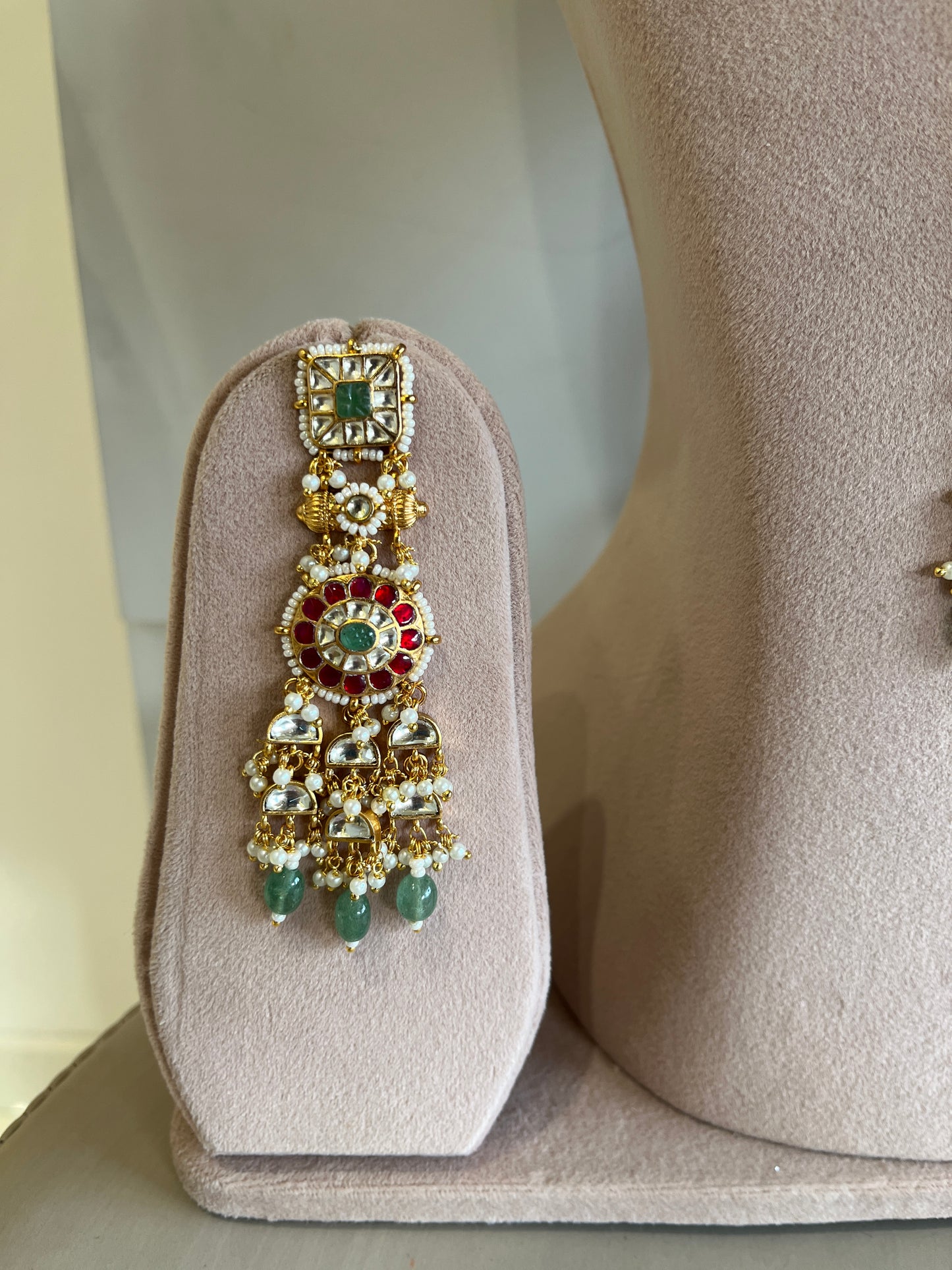 Traditional Jadau Rani Necklace Set VNN578