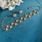 Leaf Shape Chain Double Set VNN580
