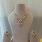 Lotus Chand Jadau Pendant Set VNN590
