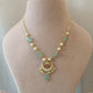 Lotus Chand Jadau Pendant Set VNN590