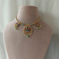 Peacock Kundan Pendant Magmala Set VNN596