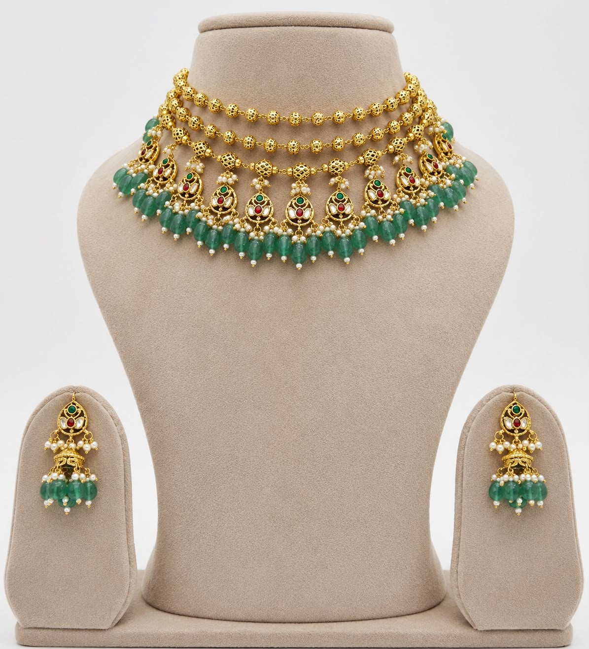 Mohanmala Rajwadi Necklace Set VNN611