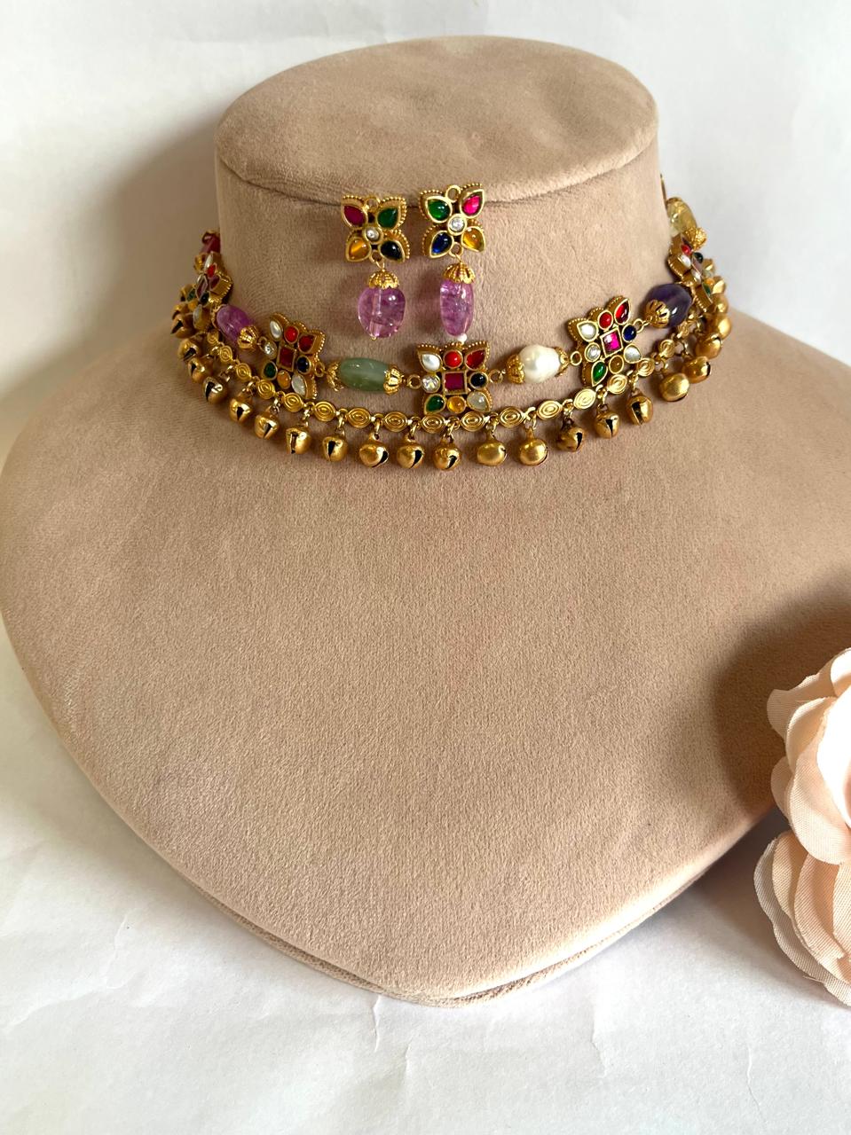 Ghungri Choker Set VNN620