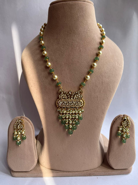 Royal Morni Long Necklace Set VNN623