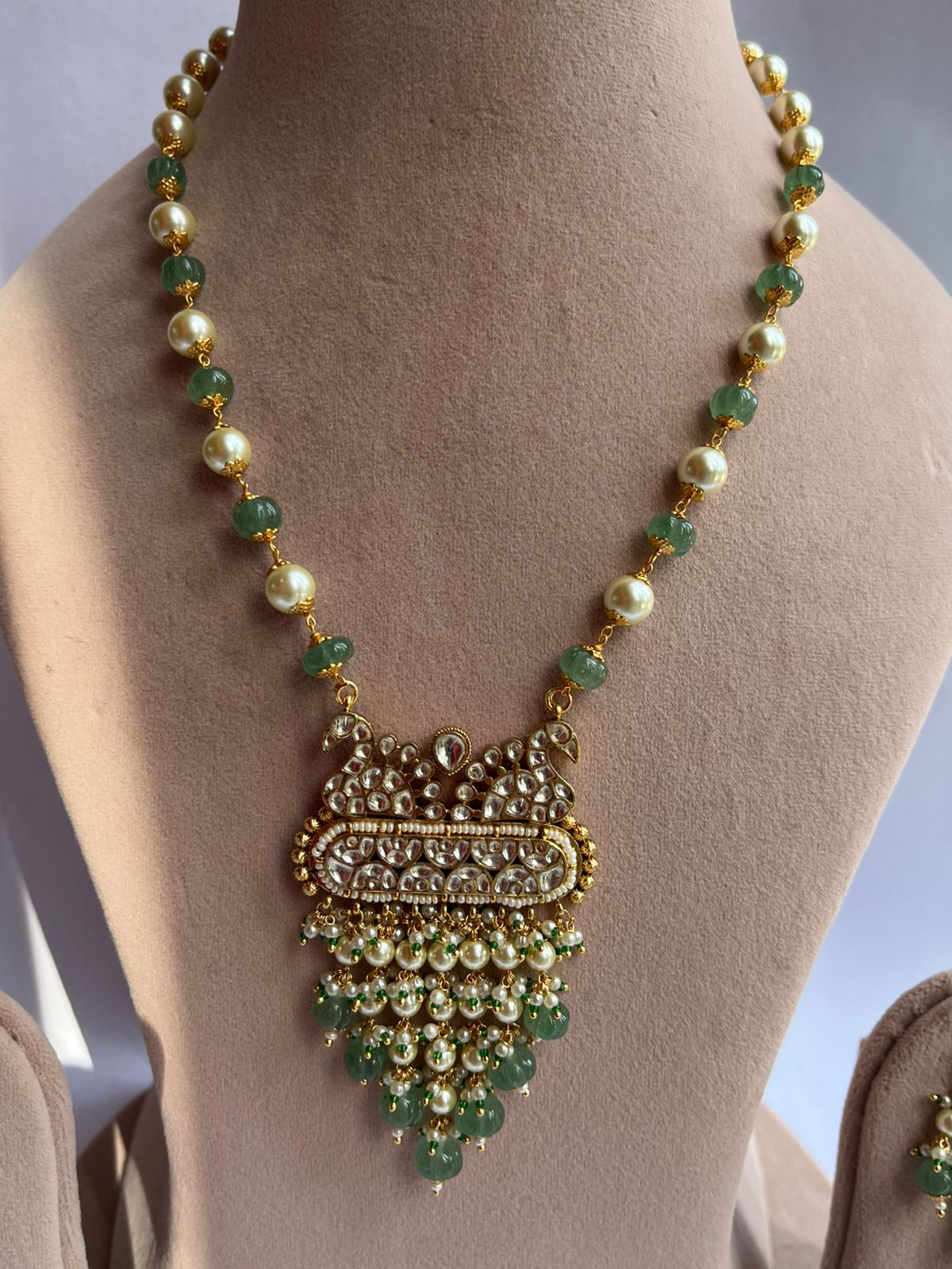 Royal Morni Long Necklace Set VNN623